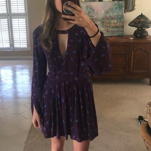 Free People Bell Sleeved Dress